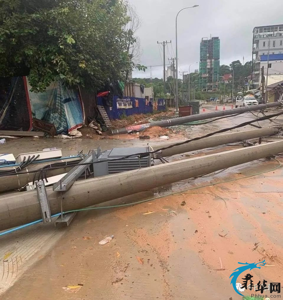 台风来袭 西港昨夜被淹w2.jpg