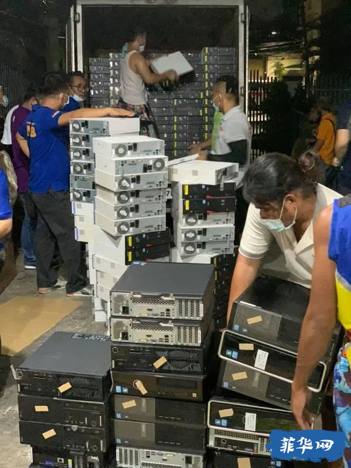 圣诞节将近，某些部门又卖力执法了：没收超九千万比索电脑设备，三名中国公民被捕w1.jpg