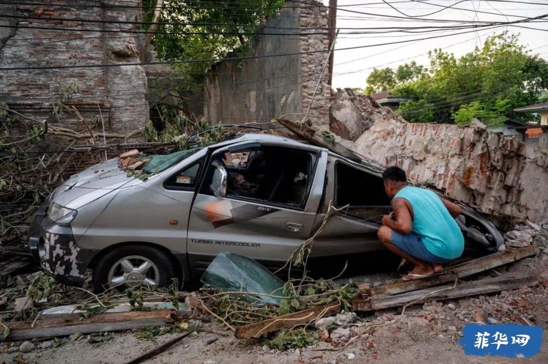 7级强震后，吕宋岛北部发生超800次余震，居民不得不露宿在外w6.jpg