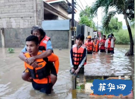 菲海岸警卫队在宿务救援中发现一男尸w1.jpg