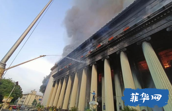 菲律宾邮局大楼火灾受伤人数升至18人w2.jpg