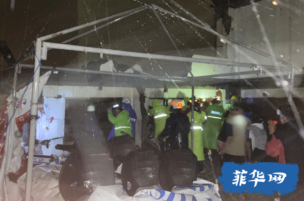 马尼拉艾米塔区墙面倒塌导致50人被困w9.jpg