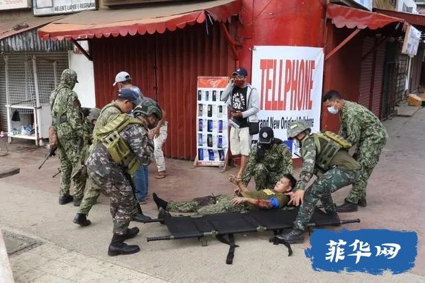菲律宾5名士兵在苏鲁与阿布沙耶夫恐怖组织冲突中受伤w1.jpg