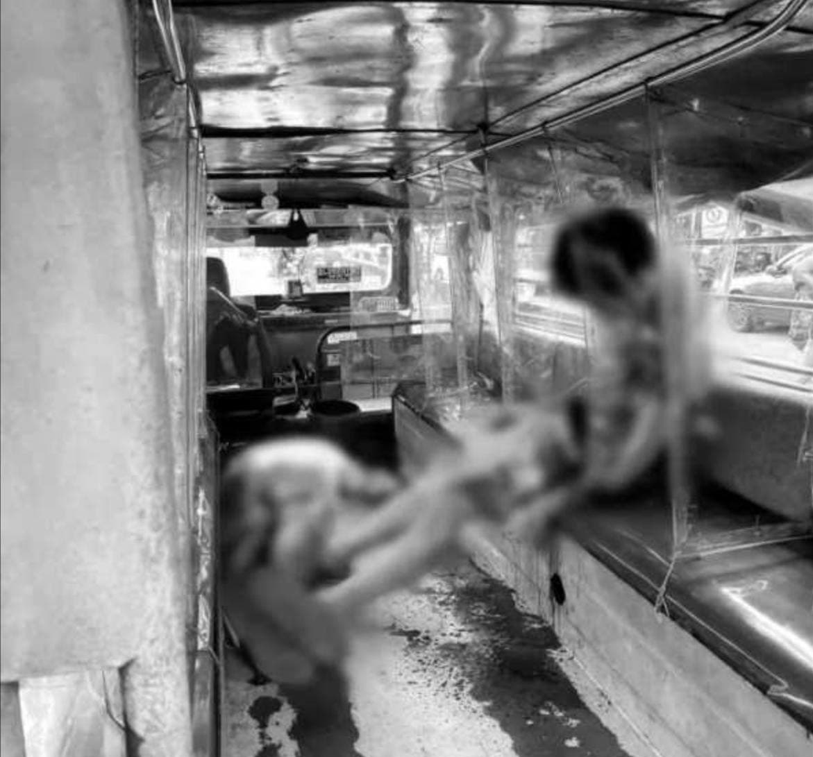 光天化日下 马尼拉奎阿坡区两名男子在吉普尼上被枪杀