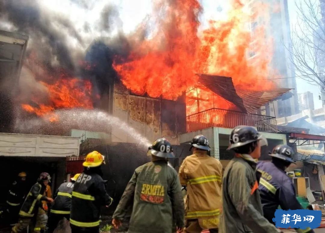 宿务省议会大厦附近大火损失1200万，1菲华受伤w12.jpg