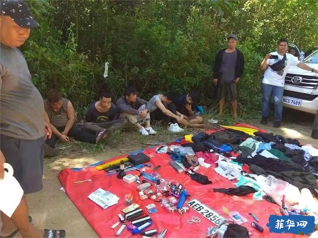 人渣洪添福等6人因绑架女同胞在薄荷岛被中米沙鄢警方逮捕，53岁受害人幸运获救w5.jpg