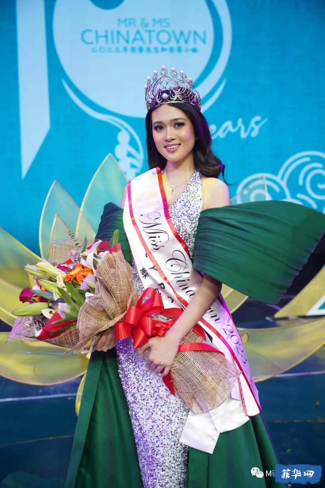 菲律宾华人小姐比赛结果，冠军太美了w2.jpg