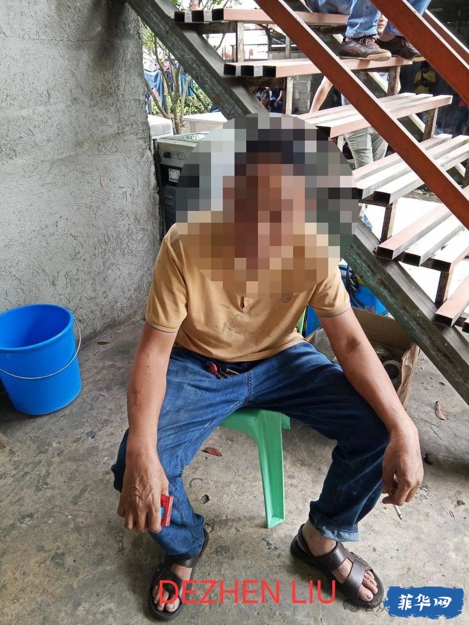 四名中国人因涉嫌诈骗、走私在菲律宾南部被捕w2.jpg